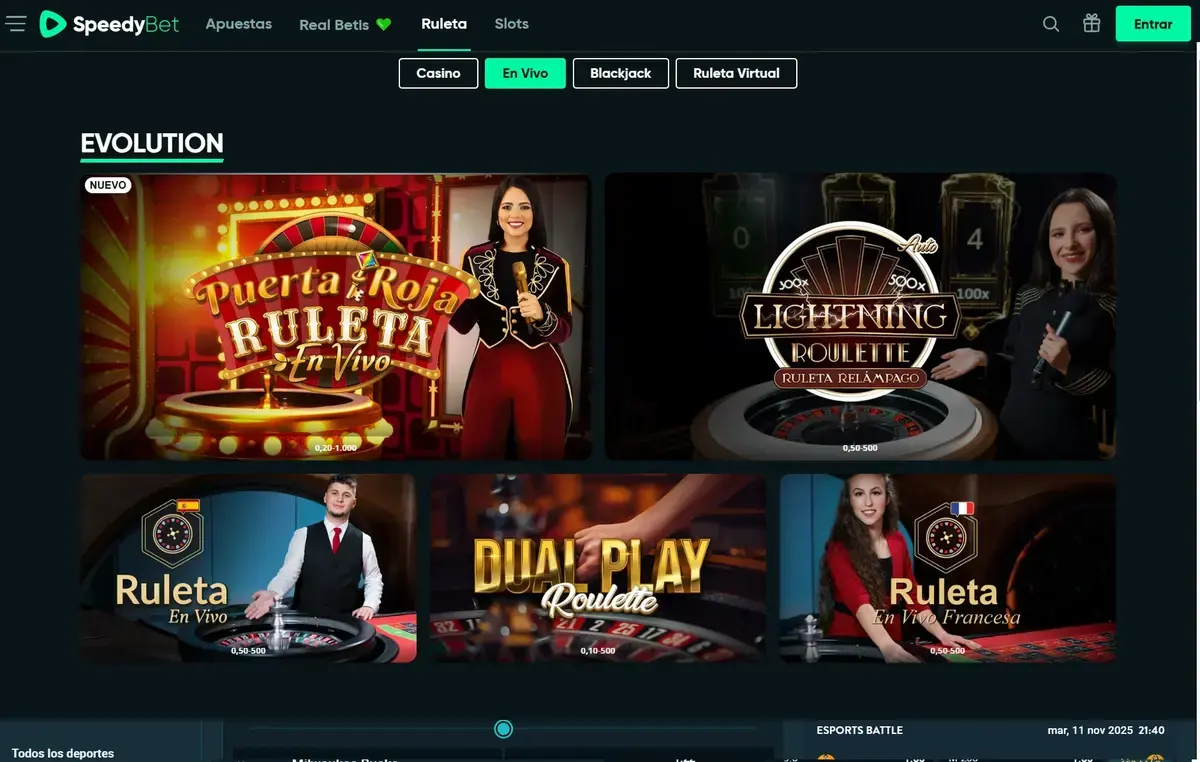 SpeedyBet Captura de pantalla 2